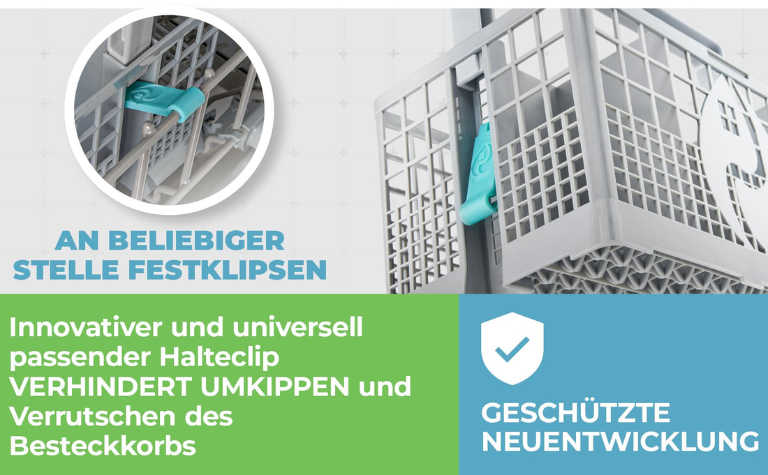 So verhindern Sie das Verrutschen des Besteckkorbs in der Spülmaschine - Olleira - Home Shop