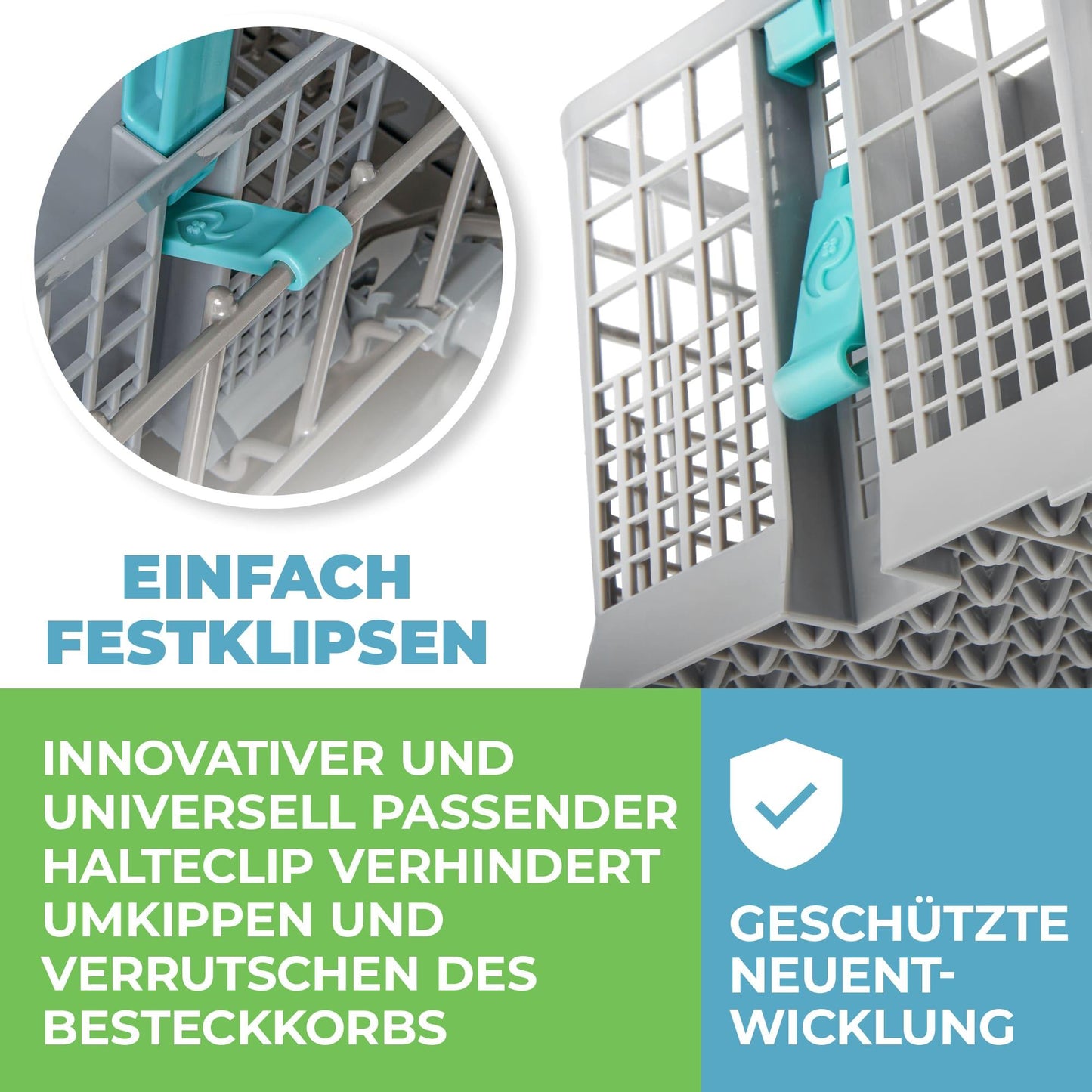 Bester Besteckkorb Spülmaschine universal - Innovativ robust und langlebig - Olleira - Home Shop