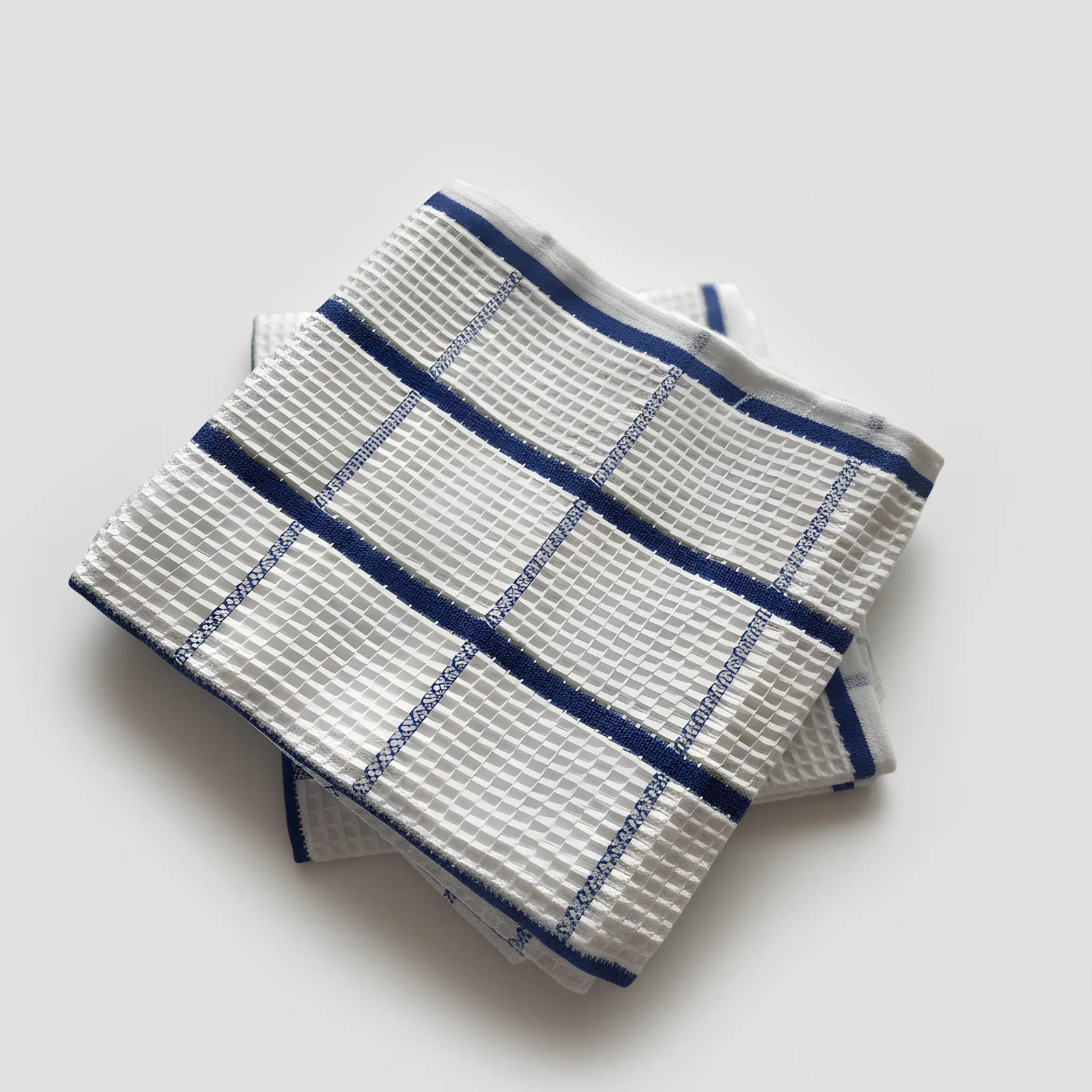 OLLEIRA Microfaser Geschirrtücher 5er Set 60x40 cm mit Wabenstruktur